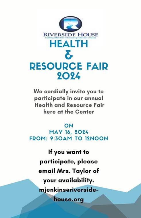 health and resource fair 2024 flyer