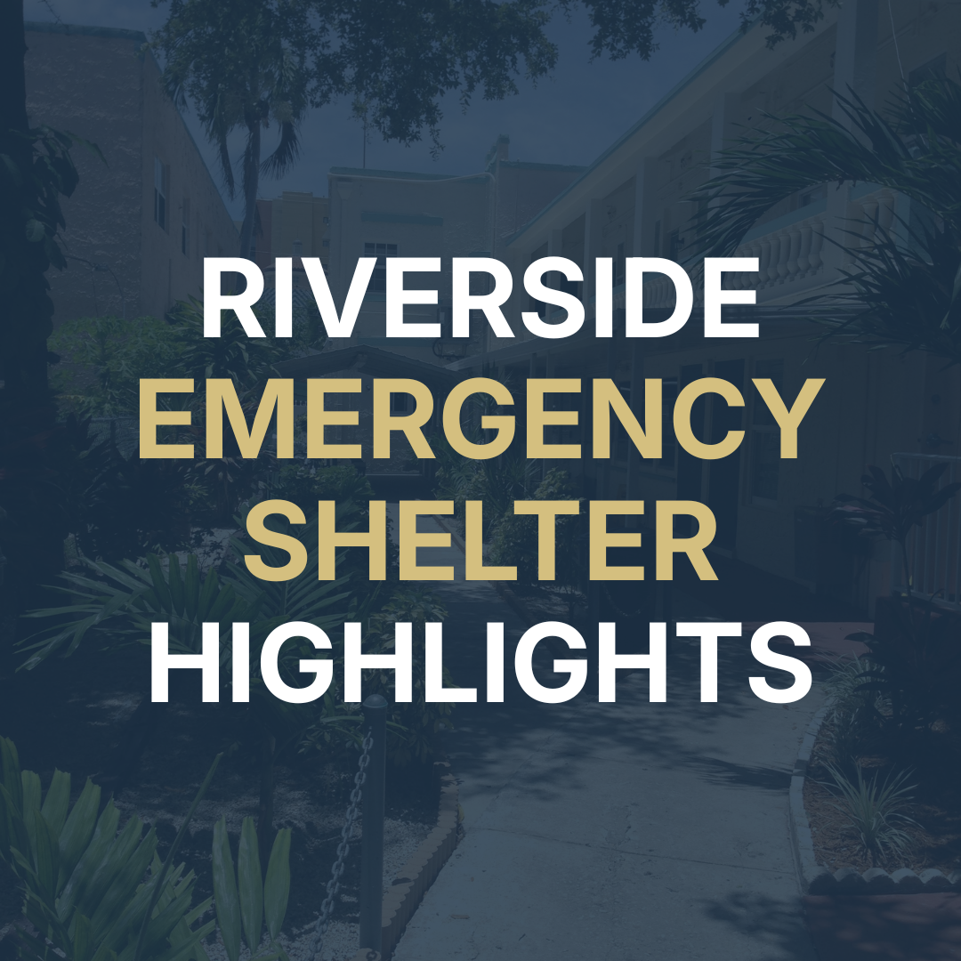 Riverside House Emergency Shelter Updates